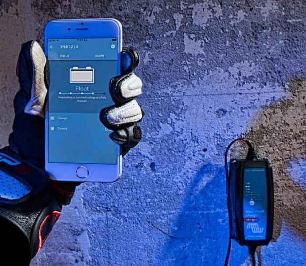 Victron Energy Victron Blue Smart IP65 Waterproof 12v Leisure Battery Mains 240V Charger 4 Victron Energy Victron Blue Smart IP65 Waterproof 12v Leisure Battery Mains 240V Charger - Image 4