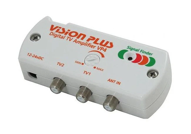 Vision Plus VP 4 Digital TV Amplifier With Signal Finder 1 Vision Plus VP 4 Digital TV Amplifier With Signal Finder
