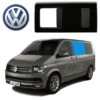 VW T5 T6 Bonded Privacy Glass Sliding Window - Front Left Hand